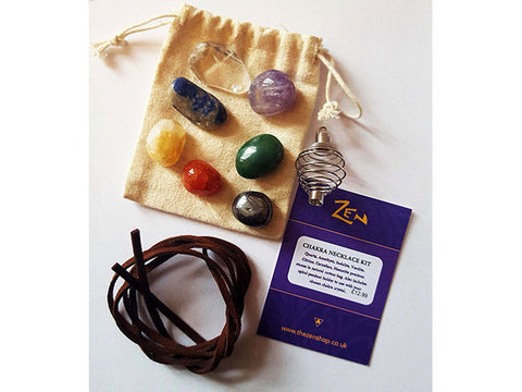 Chakra Crystal Necklace set